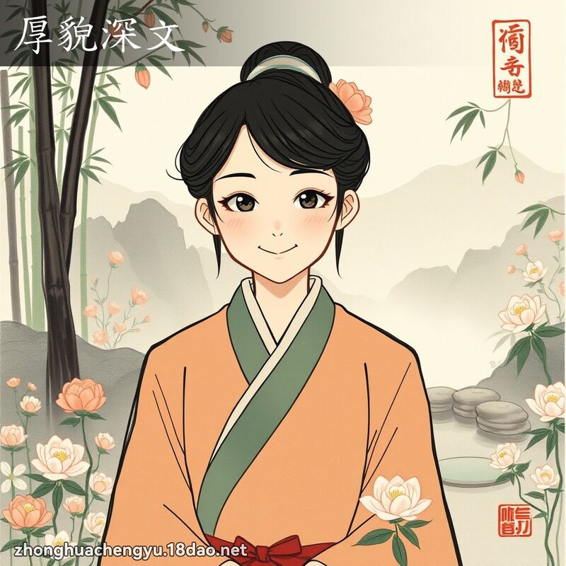厚貌深文 配图