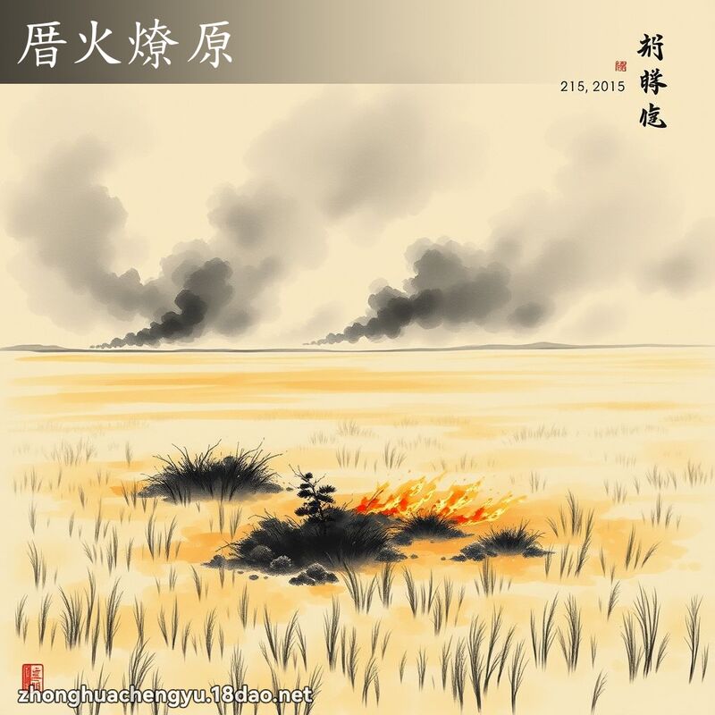 厝火燎原 配图