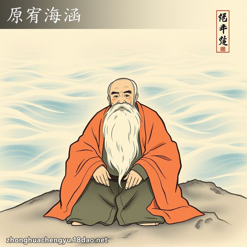 原宥海涵 配图