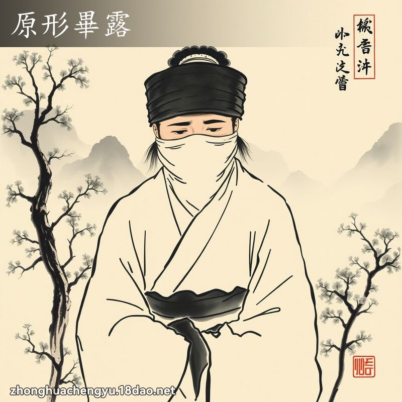 原形畢露 配图