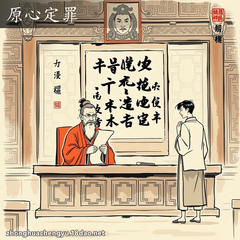 原心定罪 配图