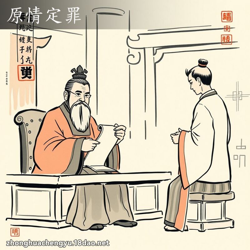 原情定罪 配图