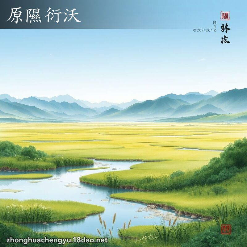 原隰衍沃 配图