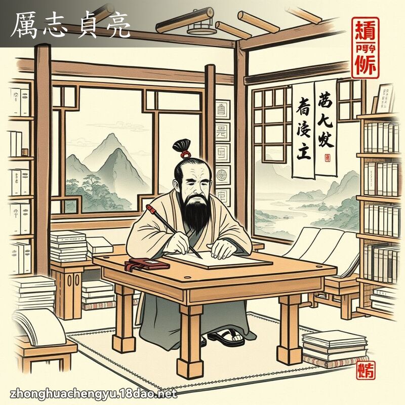 厲志貞亮 配图