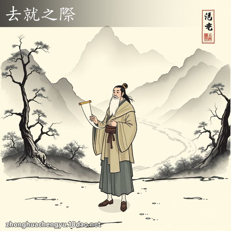 去就之際 配图