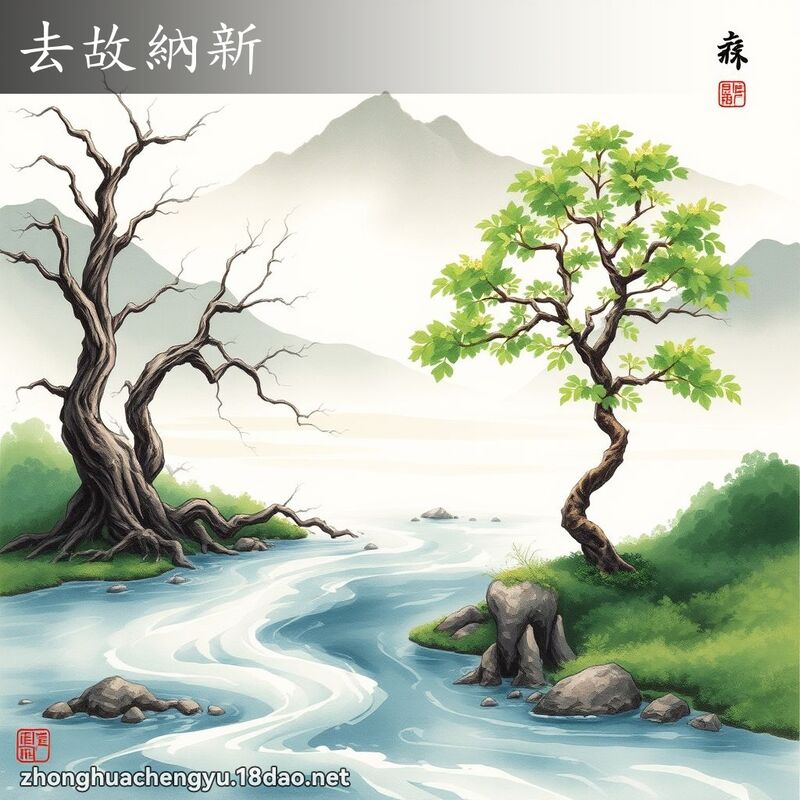 去故納新 配图