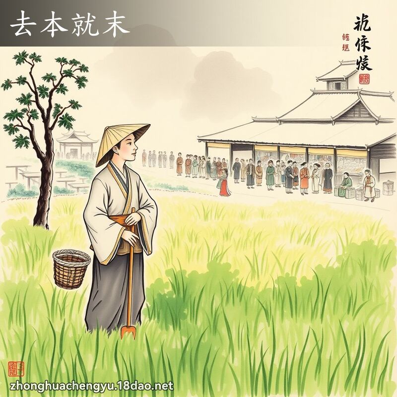 去本就末 配图