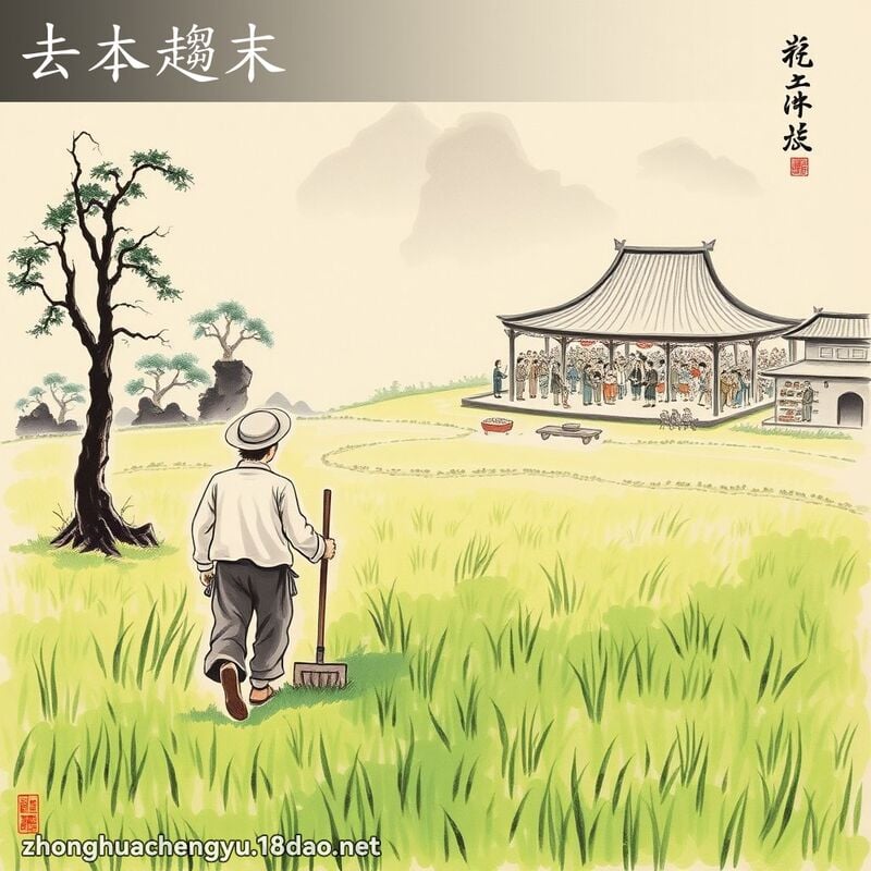 去本趨末 配图