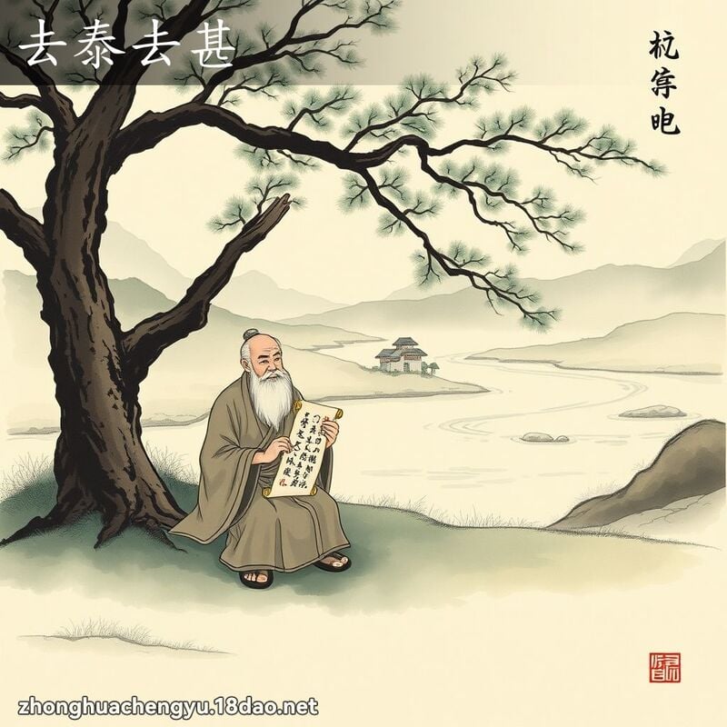 去泰去甚 配图