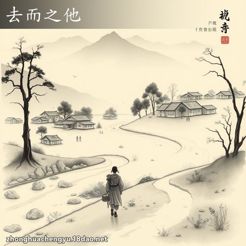 去而之他 配图