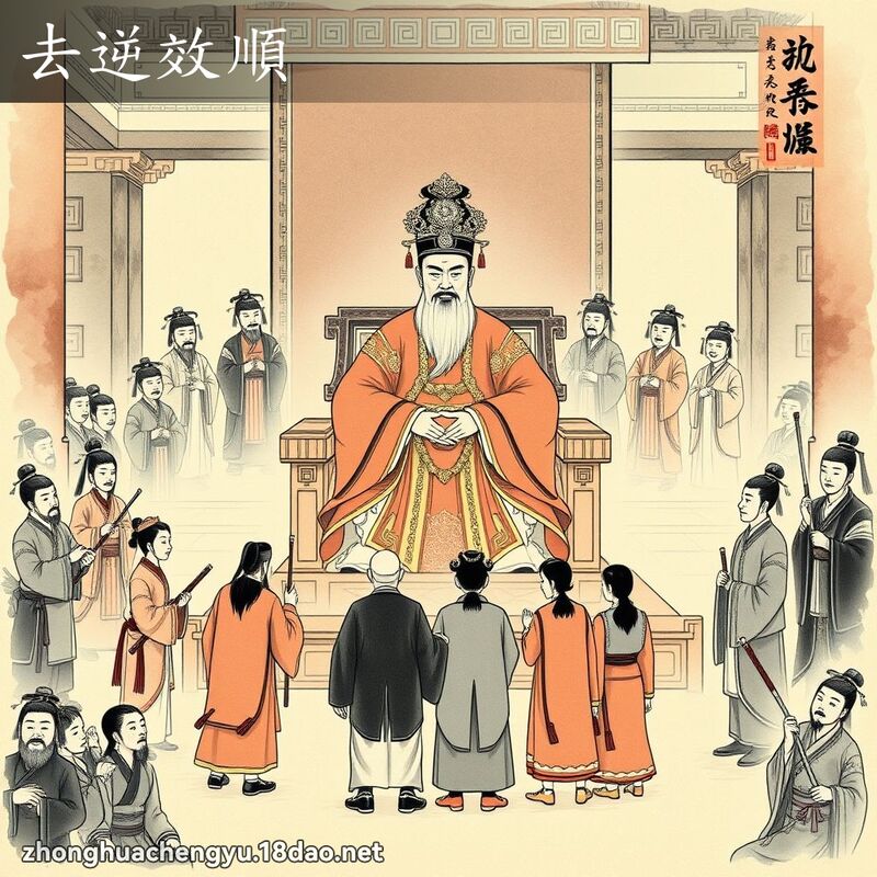 去逆效順 配图