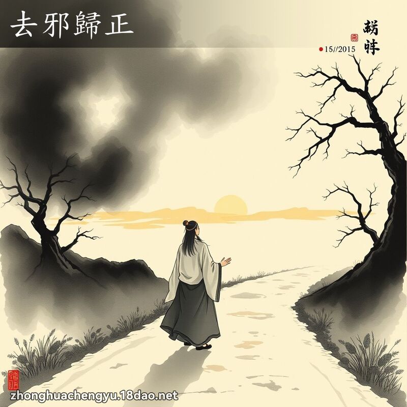 去邪歸正 配图