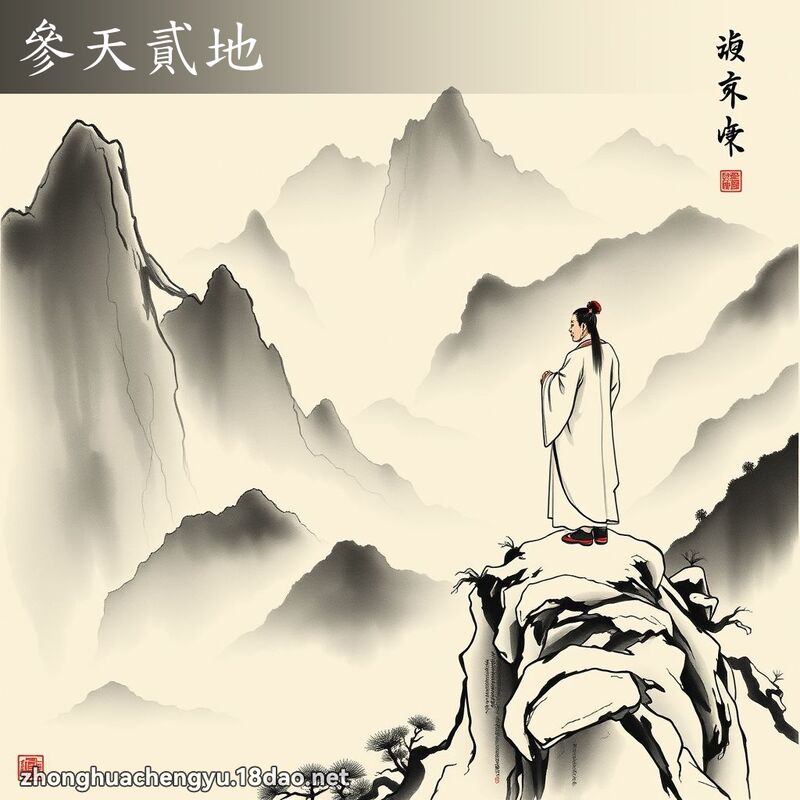 參天貳地 配图