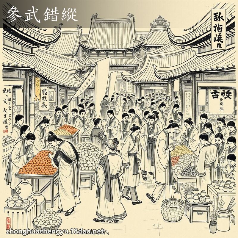 參武錯縱 配图