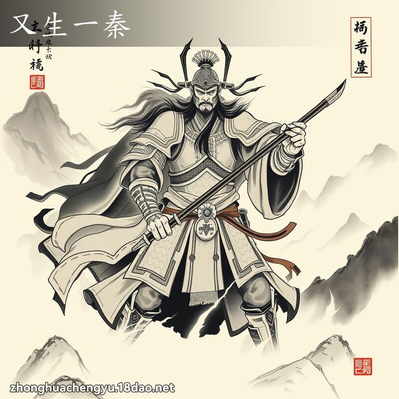 又生一秦 配图