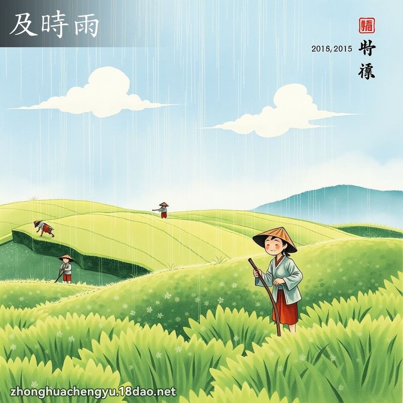 及時雨 配图