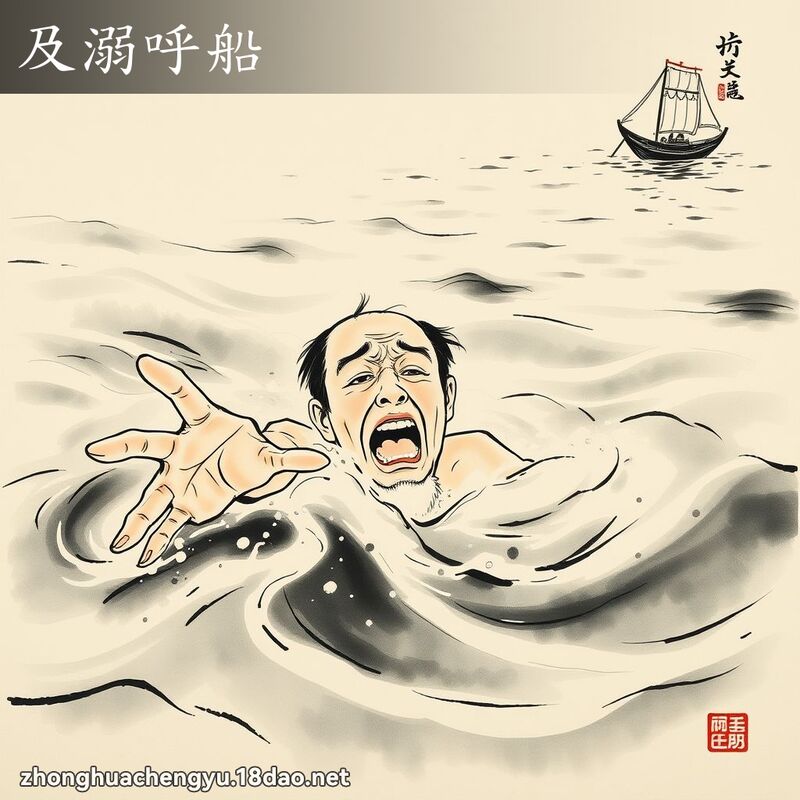 及溺呼船 配图
