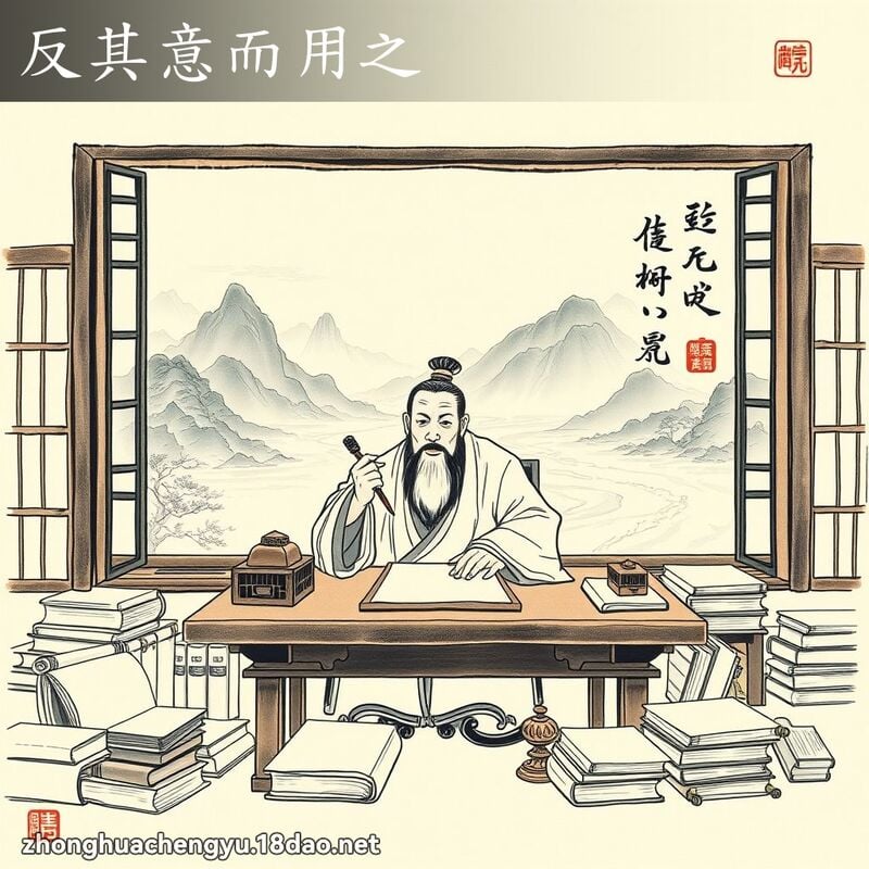 反其意而用之 配图