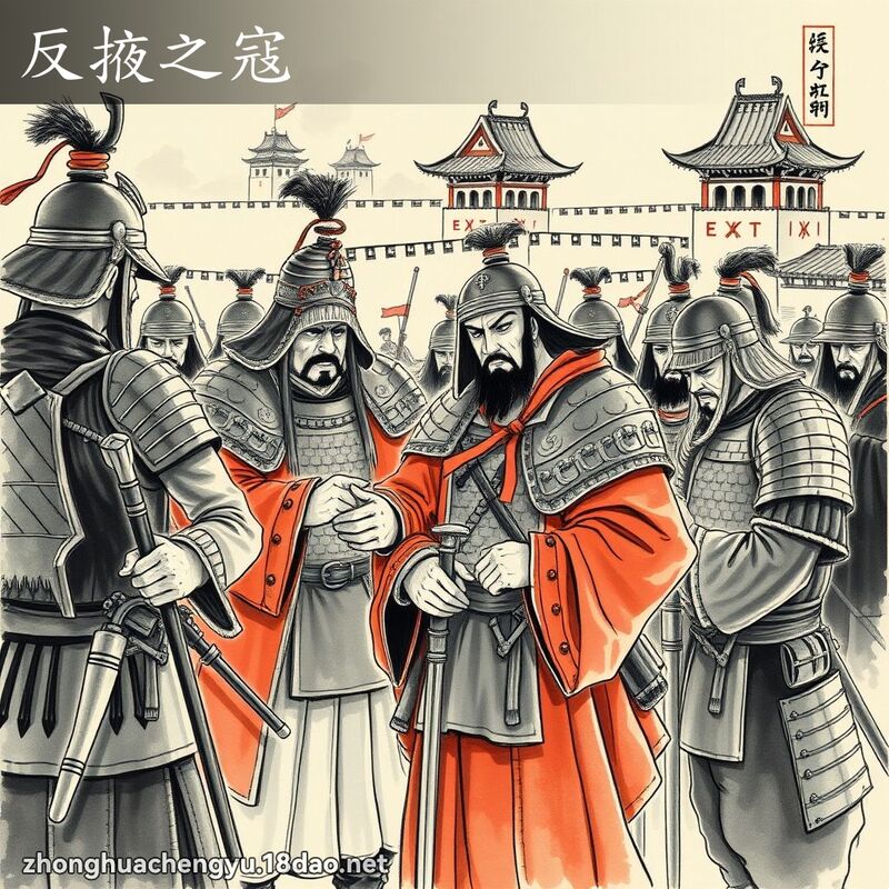 反掖之寇 - 中華成語配圖