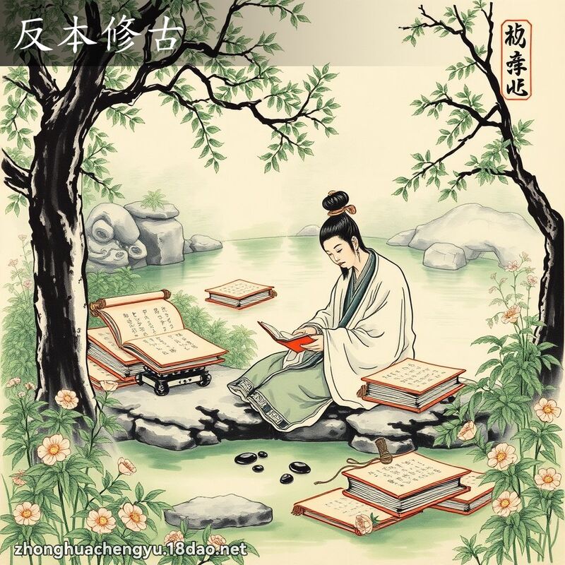 反本修古 配图