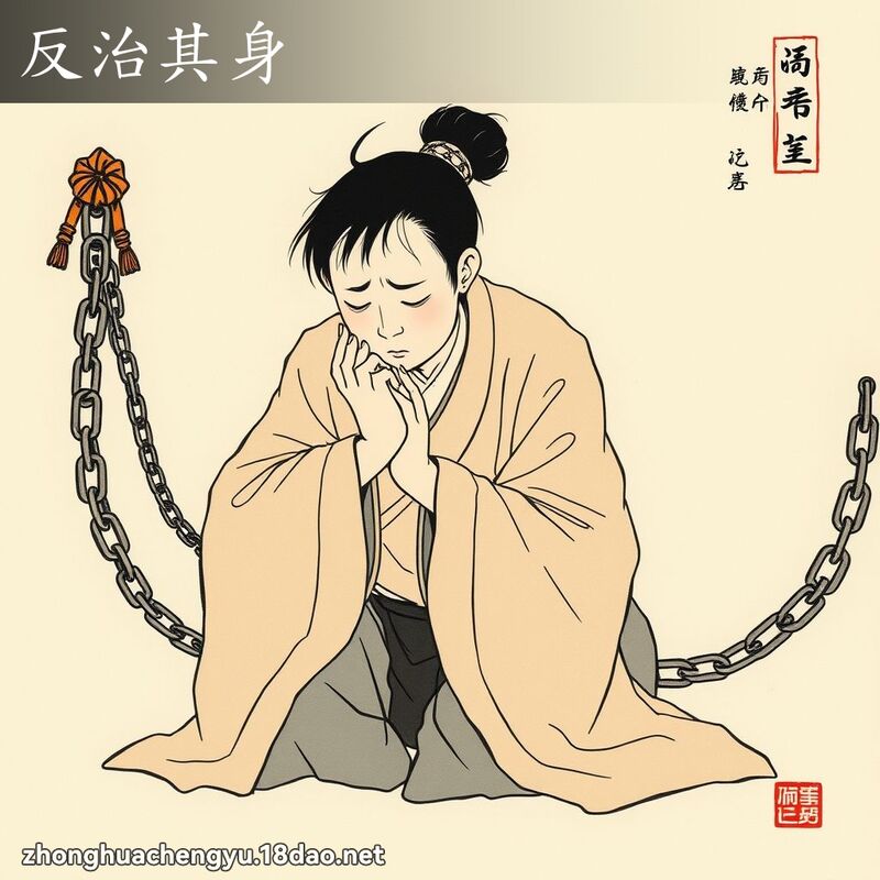 反治其身 - 中华成语配图