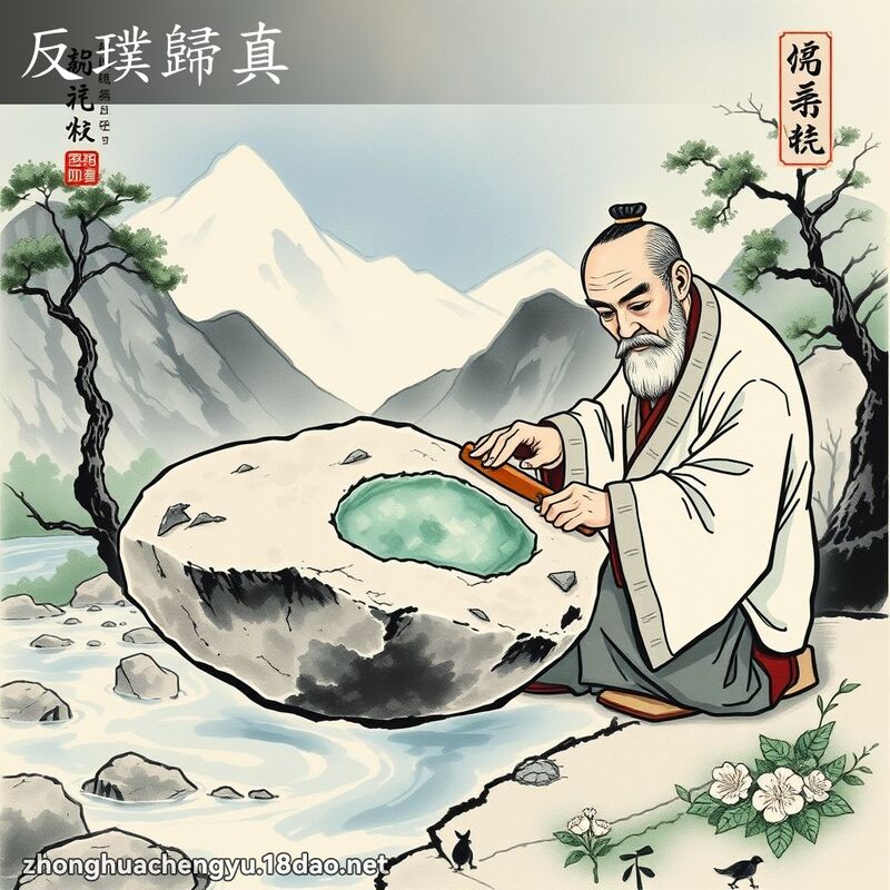 反璞歸真 配图