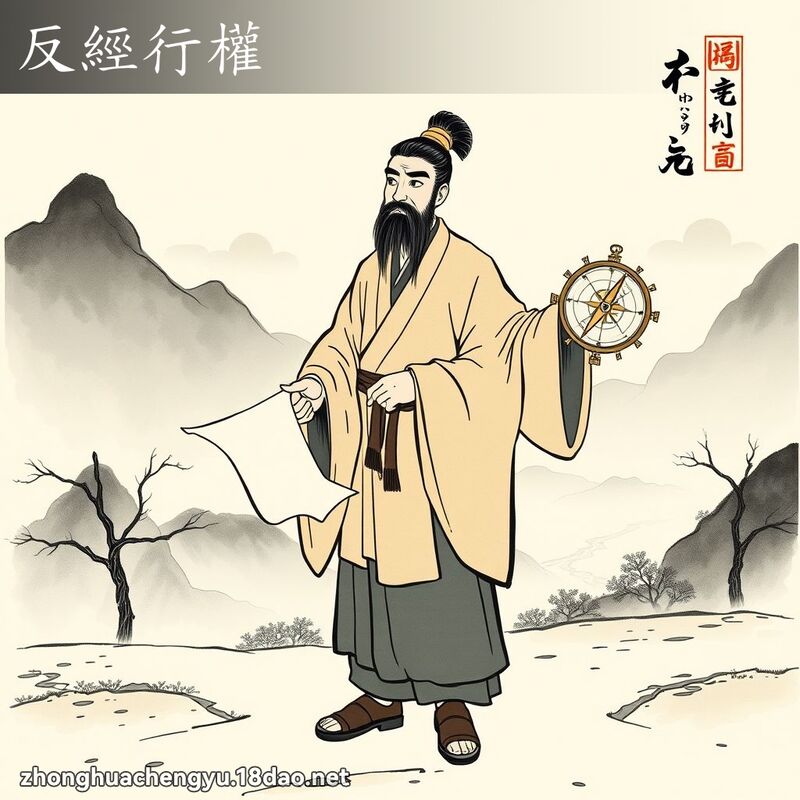 反经行权 - 中华成语配图