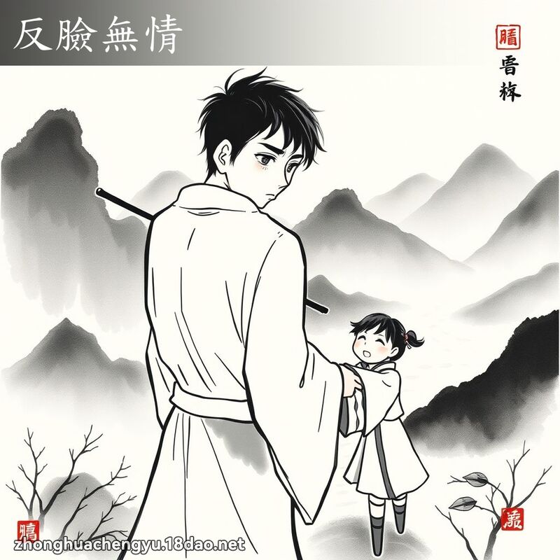 反臉無情 配图