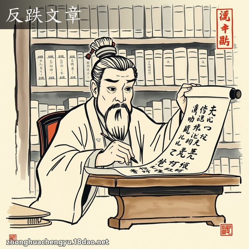 反跌文章 配图