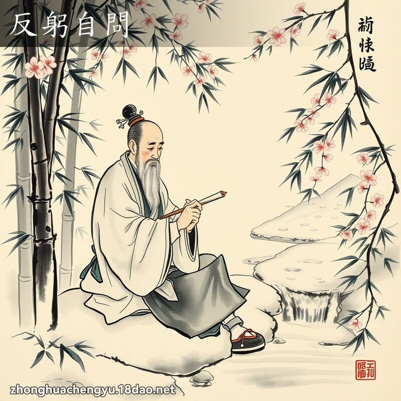 反躬自問 配图