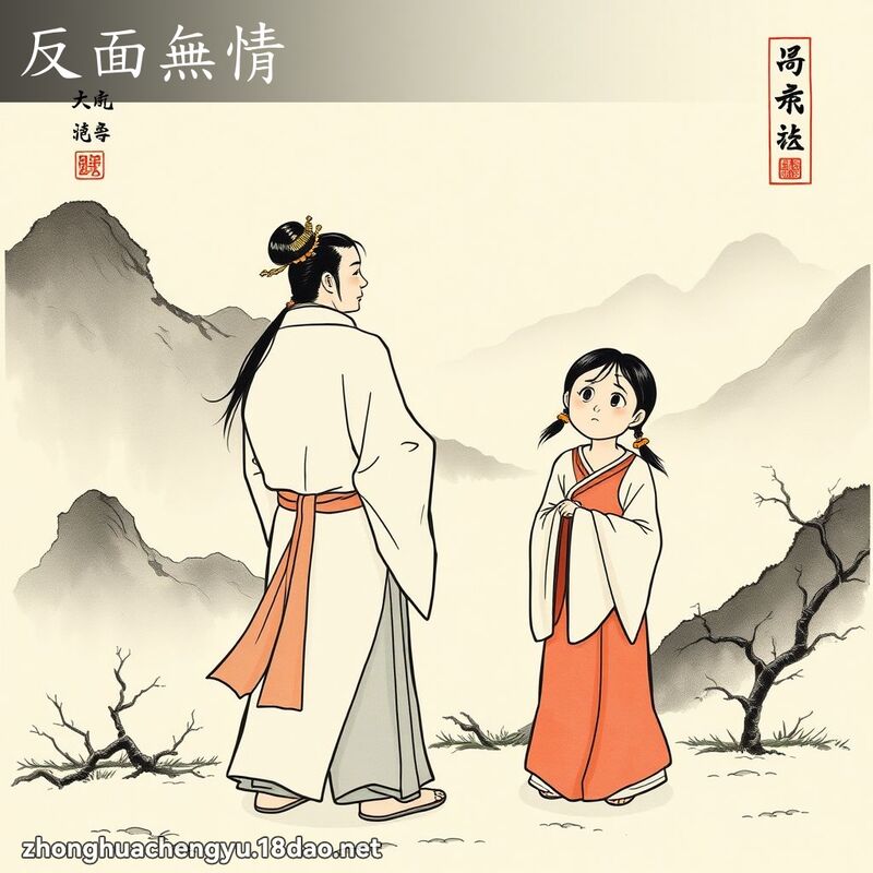 反面無情 配图