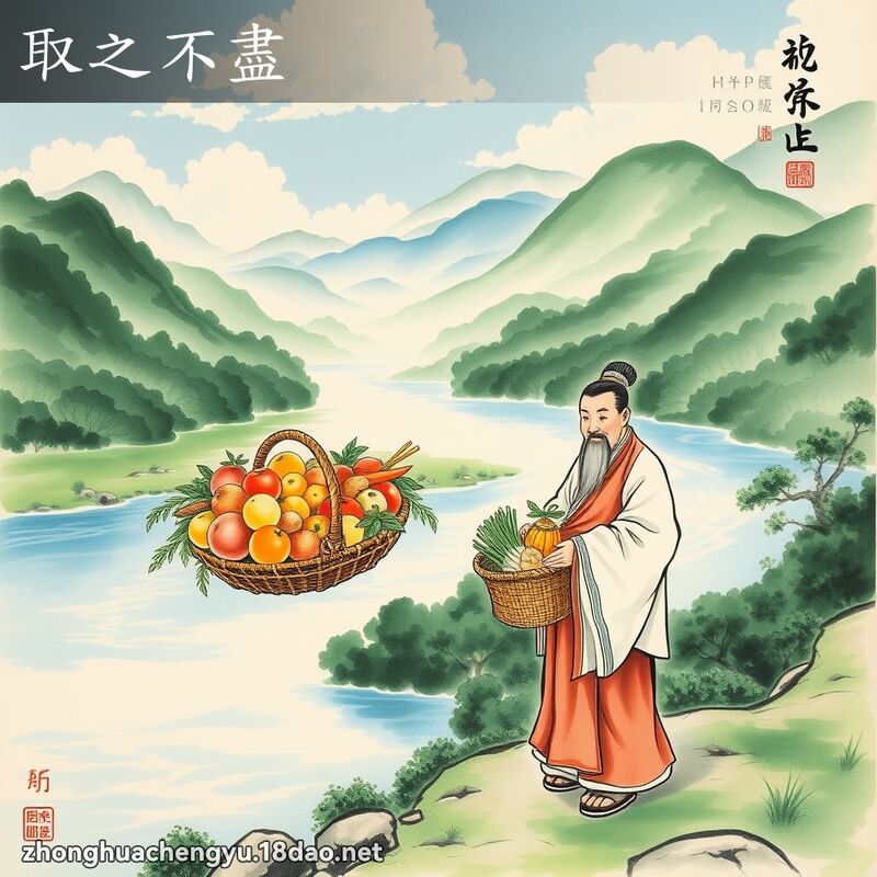 取之不盡 配图