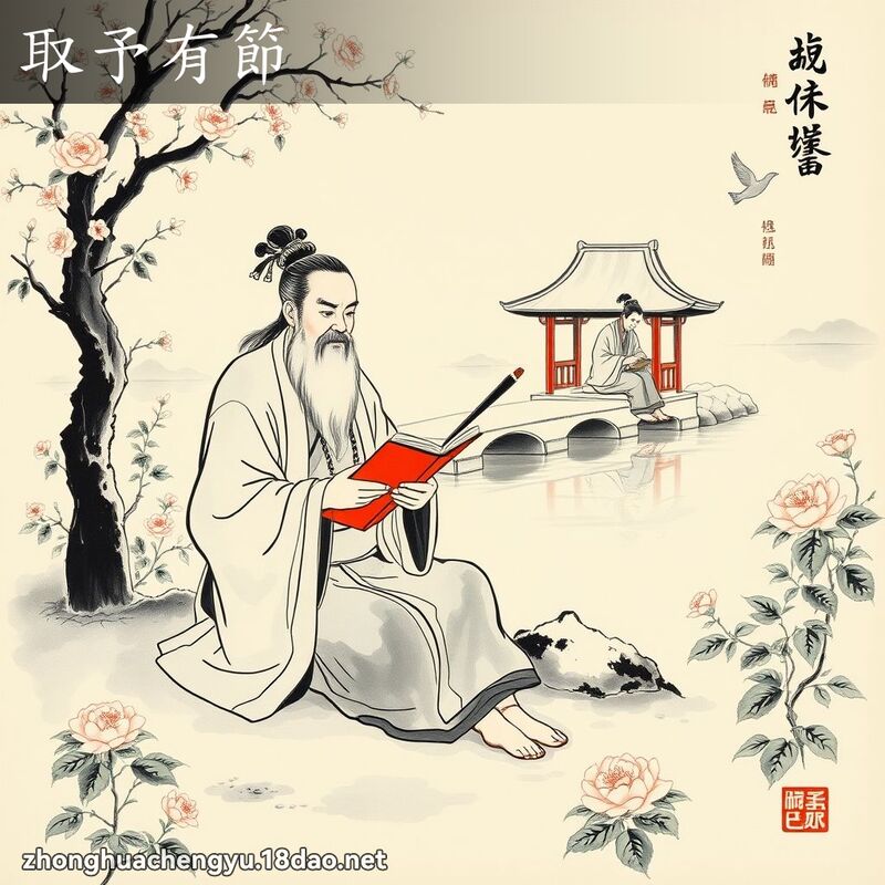 取予有節 配图