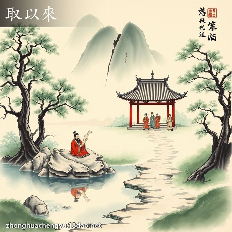 取以來 配图