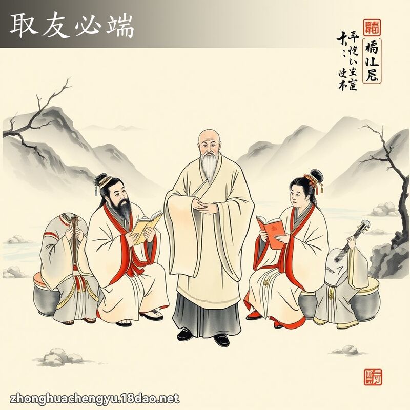 取友必端 配图