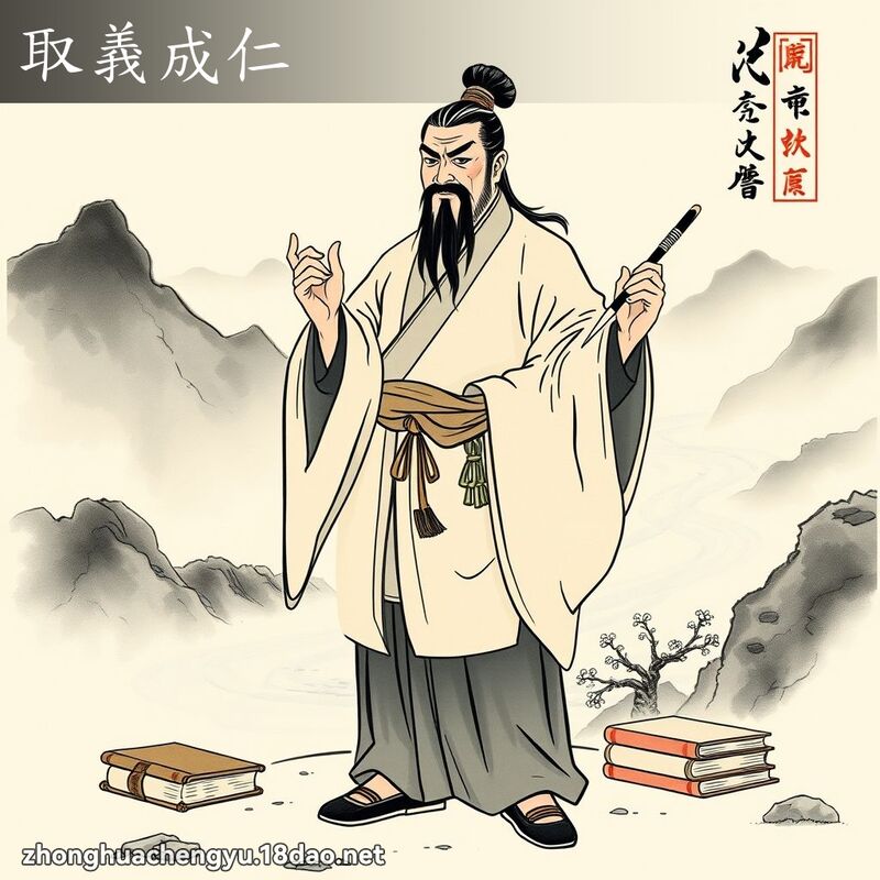取義成仁 配图