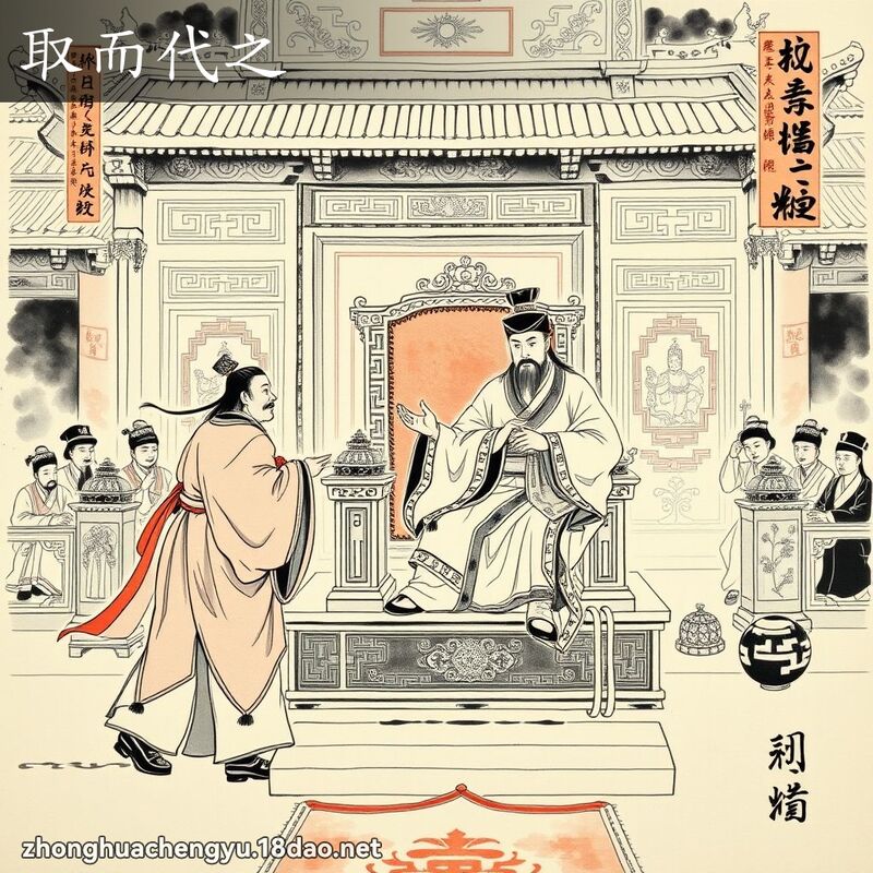 取而代之 配图