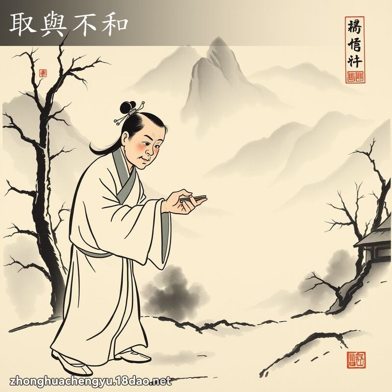 取與不和 配图
