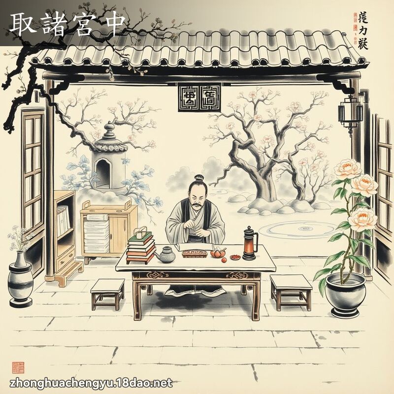 取諸宮中 配图