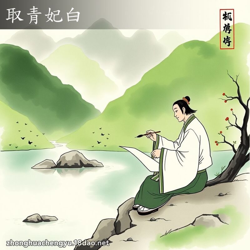 取青妃白 配图