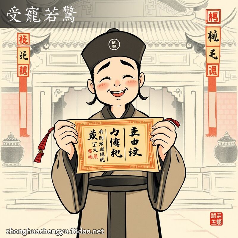 受寵若驚 配图