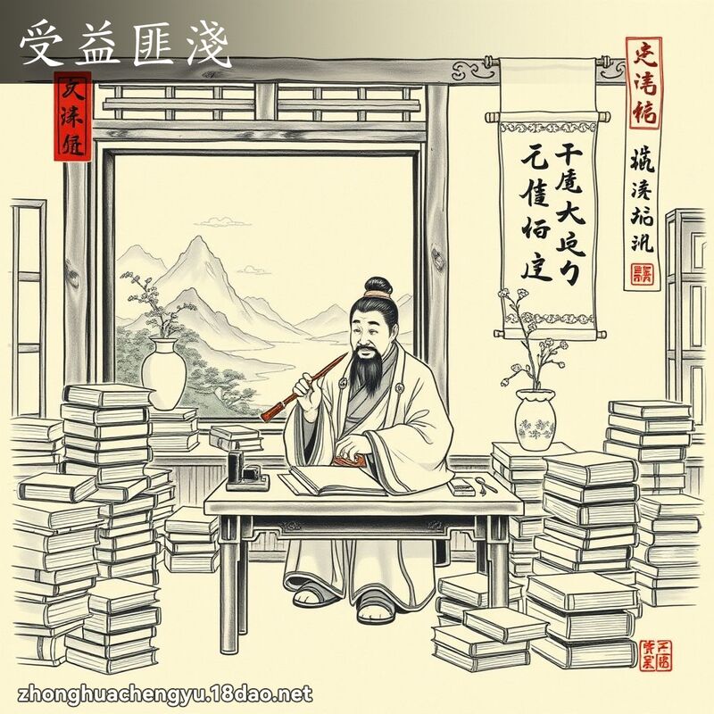 受益匪淺 配图