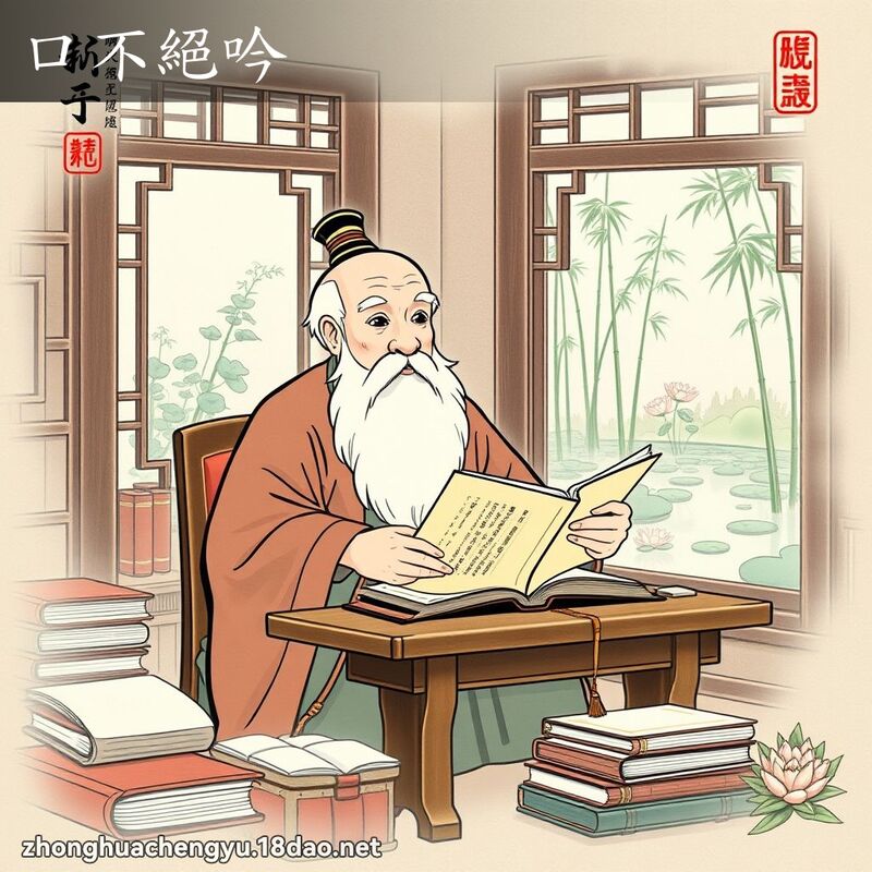 口不絕吟 配图