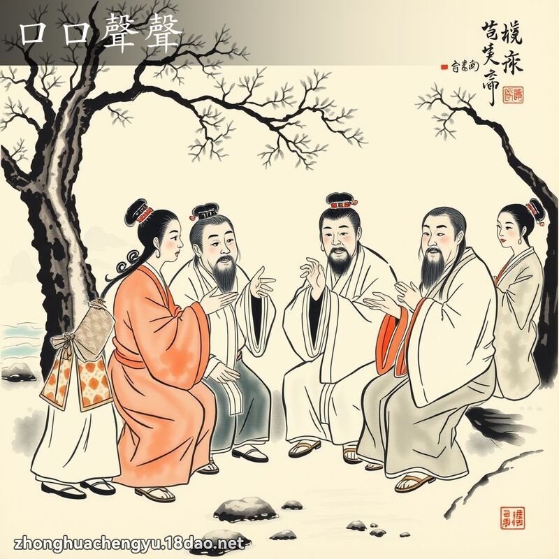 口口聲聲 配图