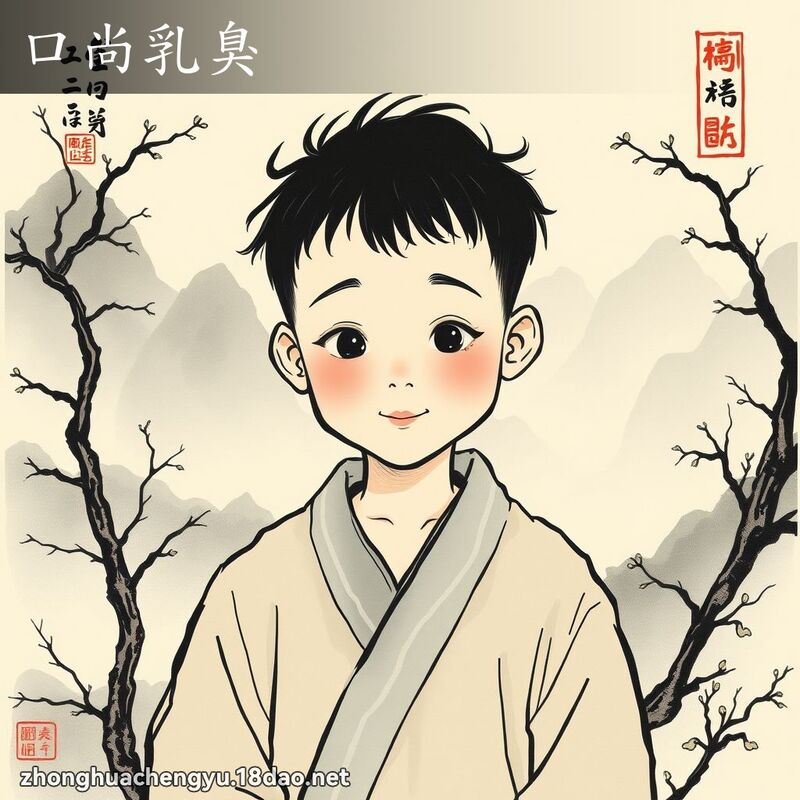 口尚乳臭 配图