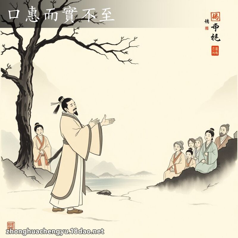 口惠而實不至 配图