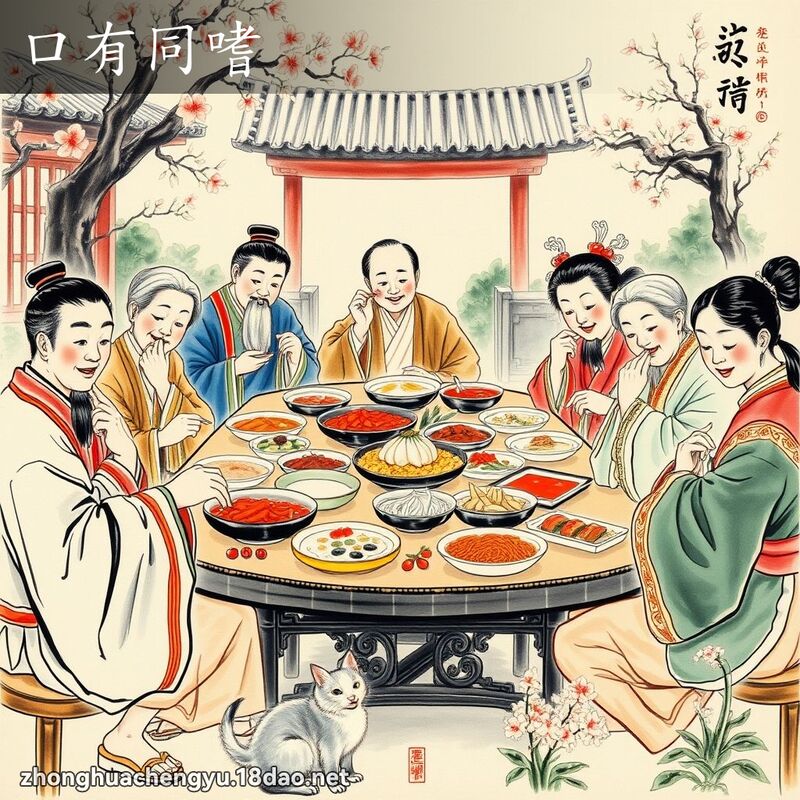 口有同嗜 配图