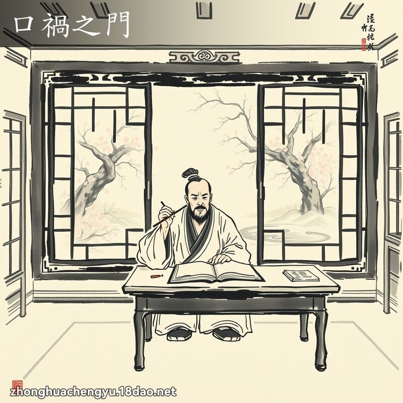 口禍之門 配图