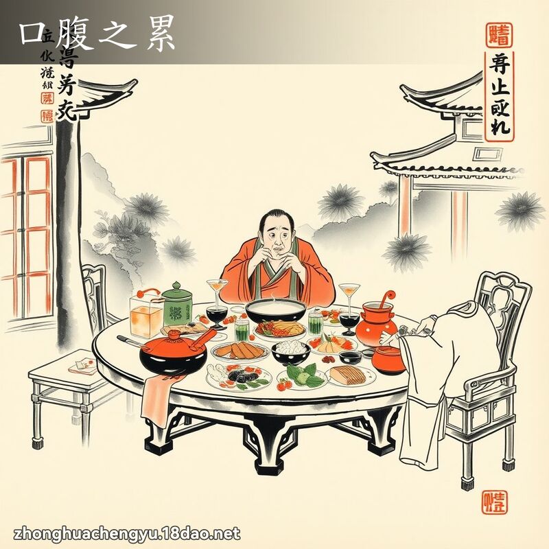 口腹之累 配图