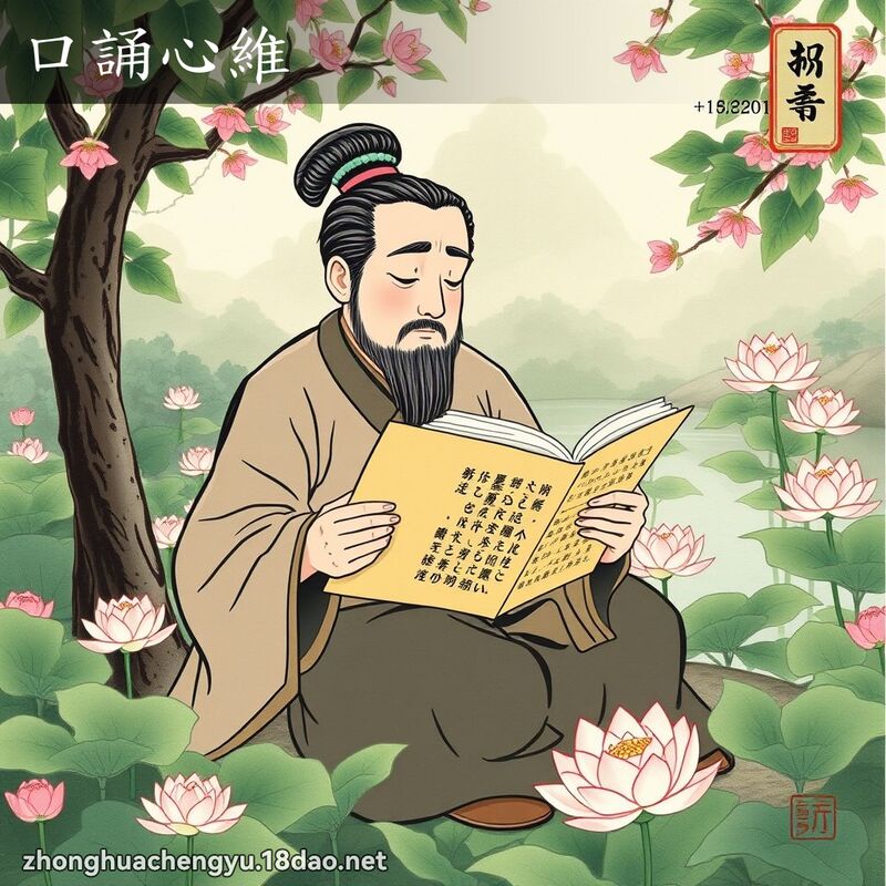 口誦心維 配图